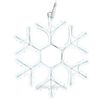 Kaemingk / Al Mitsarr LED Snowflake 103cm, 864 Cold White LED Bulbs, Flexible Neon, IP44
