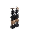 Decor and Gift / Statuette en bois "Асмат noir" 33 cm