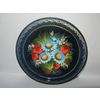 Сувениры из Н.Тагила / Souvenirs from N. Tagil / Tray "Round. Chamomile-berries", 17cm