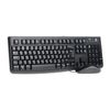 LOGITECH / Wired Desktop MK120 Set, USB, Keyboard, Mouse 2 Buttons + 1 Wheel Button, 1000 dpi, Black