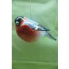 Ярославская майолика / Christmas tree toy "Bullfinch"