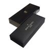 A set of Pierre Cardin ball pen & Rollerball pen case, black/silver, brass, blue