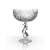 Гусевской Хрустальный завод / Crystal vase for fruit "Dragon" colorless