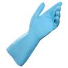 MAPA / Vital Eco 117 latex gloves, cotton dusting, size 8 (M), blue