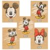 HATBER / Notebook, A5, 48 sh., Bracket, cage, matte lamination, "Mickey Mouse" / 10 pcs.