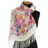 Павловопосадский платок  / Garden of the Soul scarf with wool fringe