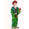 Потешный промысел / Muñeca de recuerdo "Músico con traje tradicional de fiesta"