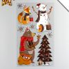 Room Decor / Decorative sticker "New Year's style No. 1"