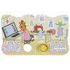 Умка / Umka / Book with a button "Three cats Dad's helpers (1 button 3 songs) Format: 152x185mm Volume: 8 pages box 24pcs.