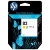Inkjet Cartridge for HP (CH568A) Designjet 510/500/500 Plus / 500PS, # 82, Yellow, 28 ml