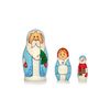 Фабрика сувенир / Üç parçalı matryoshka "Noel Baba"