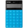 Berlingo / Desktop calculator 12 digits, dual power supply, 165x105x13 mm, blue