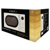 VEKTA TS720BRC microwave oven, 20 litre volume, 700 watt power, mechanical control, timer, cream