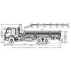 On-board vehicle 6586-401-01 with CMU FASSI F 195 A.0.25 on the KAMAZ-65117 chassis