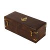 Spyglass with leather cover in leather. souvenir tube case (L max = 47 cm) 6 х 16 х 6 cm