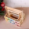 Дарим Красиво / Set of pots wooden "New Year's No. 3" 3in1