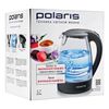 POLARIS PWK 1767CGL, 1.7 litres, 2200 w, closed heating element, glass, purple