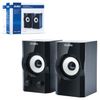 SVEN / Computer speakers SPS-605, 2.0, 6 W, headphone jack, volume control, wood, black