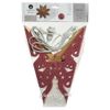 Kaemingk / Paper star lamp Velvet Montange - Raspberry 60 cm