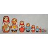 Вятский сувенир / Painted matryoshka 10 ave. "Family"