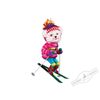 Holiday Classics / Christmas tree toy "Dog-skier"