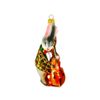 Ариель / Juguete de árbol de Navidad "Conejo con contrabajo", 13 cm