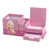 BRAUBERG / Notepad "Princess" SMALL FORMAT 56 sheets A6, 110x150 mm, hardcover, photo frame + writing block, gift wrapping, line