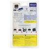 Stamp samoobrony 4-row, size of print 38х14 mm, blue no frame, 20 GRM, CASH included