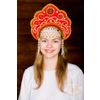 Русский народный костюм  / Kokoshnik "Larisa", 12.5 cm