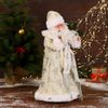 Зимнее волшебство / Doll "Santa Claus, in a white fur coat with gifts"