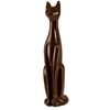 The chocolate sculpture "Egyptian cat"