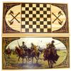 GamesDealer / Backgammon + Checkers Tula "Cossacks" big