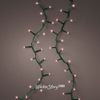Kaemingk / LED-String Lumineo Snake - Sweety 16 m, 750 rosa LED-Lichter, grünes PVC, Controller, Timer, IP44
