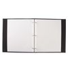 Photo album BRAUBERG 20 magnetic sheets, 23х28 cm, smooth skin, with rings, blue