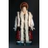 Потешный промысел / Porcelain souvenir doll "Lady - madam in winter dress, 17-18 centuries"