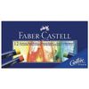 Art pastel oil FABER-CASTELL "Oil Pastels", 12 colors round cross-section