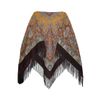 Павловопосадский платок  / Sound of Music shawl with silk fringe