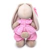 BUDI BASA / Soft toy Bunny Mi in overalls with a peplum 25 cm