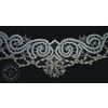 Елецкие кружева / Elets lace / Decoration-choker lace "Wave"