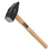 Hammer locksmith, 300 g, SPARTA, square barrel, wooden handle