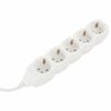 SONNEN / Mains extension cord U-153G, 5 sockets, with grounding, 10 A, 3 m