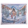 Школа талантов / Diamond embroidery "Snowman and children"