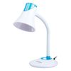 SONNEN / Table lamp OU-607, on a stand, E27 base, white / blue