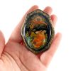 Палех / Palekh / Brooch "Firebird", master Konyshev