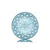 Гусевской Хрустальный завод / Crystal decorative turquoise plate