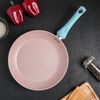 Доляна / Dolyana / Forged frying pan "Milimi", d = 26 cm, induction, soft-touch handle, MIX color
