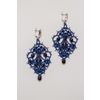 Lace earrings "Cleopatra" blue