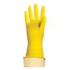 ЛАЙМА / Latex household gloves "Standard" REUSABLE, cotton dusting, size XL (very large)