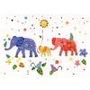 TURNOWSKY / Postcard "Elephants"