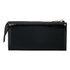 Purse women's BEFLER "Elegant cat", 190х105 mm, genuine leather, zipper, embossed, black